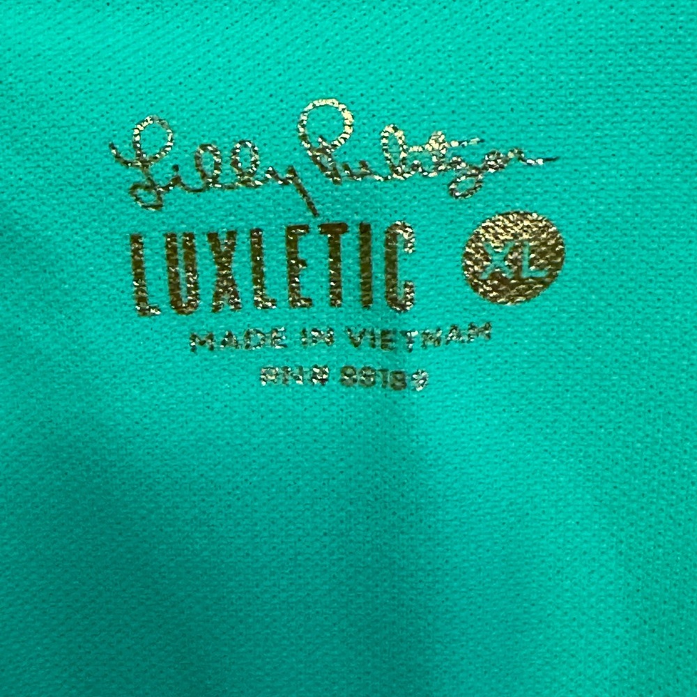 Lily Pulitzer Luxletic Martina Polo green XL